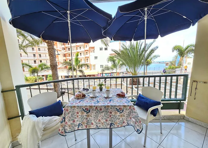 New Ocean Symphony With Terrace, Cristianos, Tenerife 公寓 *