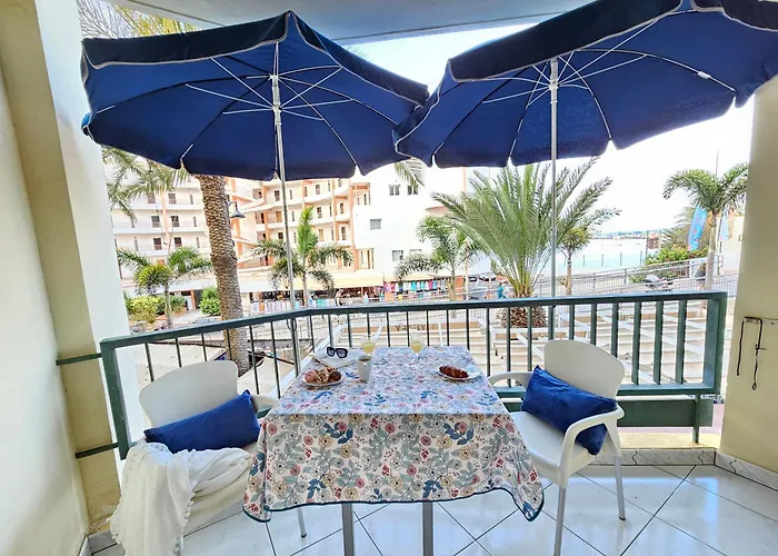 New Ocean Symphony With Terrace, Cristianos, Tenerife شقة *